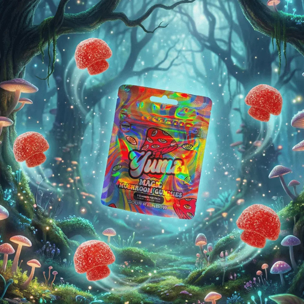 Yumz Magic Nootropic Gummies, Sour Rainbow, 5 count bag