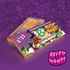 After Hours x Rize Magic Mushroom Bar, Nutty Crunch flavor, 5 g blend chocolate bar packaging