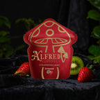 Alfred Topshelf Magic Mushroom Gummies Strawberry Kiwi, 10 ct pack, front of pack