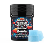 Binoid Euphorix Mushroom Gummies, Cosmic Candy, 20 count jar