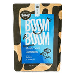 Boom Boom Microdose Mushroom Gummies, Blueberry flavor, bag