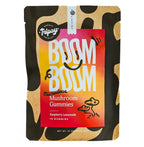 Boom Boom Microdose Mushroom Gummies, Raspberry Lemonade flavor, bag