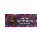 Magic Trip Mushroom Chocolate Bar, Mystic Muffinberry flavor, square product photo