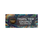 Magic Trip Mushroom Chocolate Bar, Tropic Trip Coconut flavor, square product photo