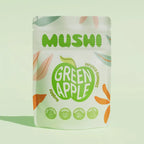 Mushi Mushroom Infused Gummies Green Apple, 5 ct bag, Green Apple