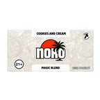 Noko Magic Mushroom Chocolate Bar, Cookies and Cream flavor, bar packaging, front view