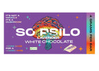 So Psilo Magic Mushroom Chocolate Bar Vegan Lavender White Chocolate, wrapper