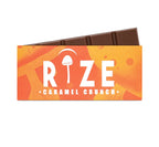 Rize Magic Mushroom Bar, Caramel Crunch flavor, 5 g chocolate bar packaging, front view