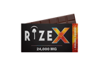 Rize X Magic Mushroom Chocolate Bar, Caramel Crunch flavor, 24 g blend bar and packaging