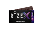 Rize X Magic Mushroom Chocolate Bar, Dark Crunch flavor, 24 g blend bar and packaging