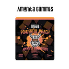 Utoya Muscimol Mushroom Gummies, Powerful Peach flavor, 5 count bag