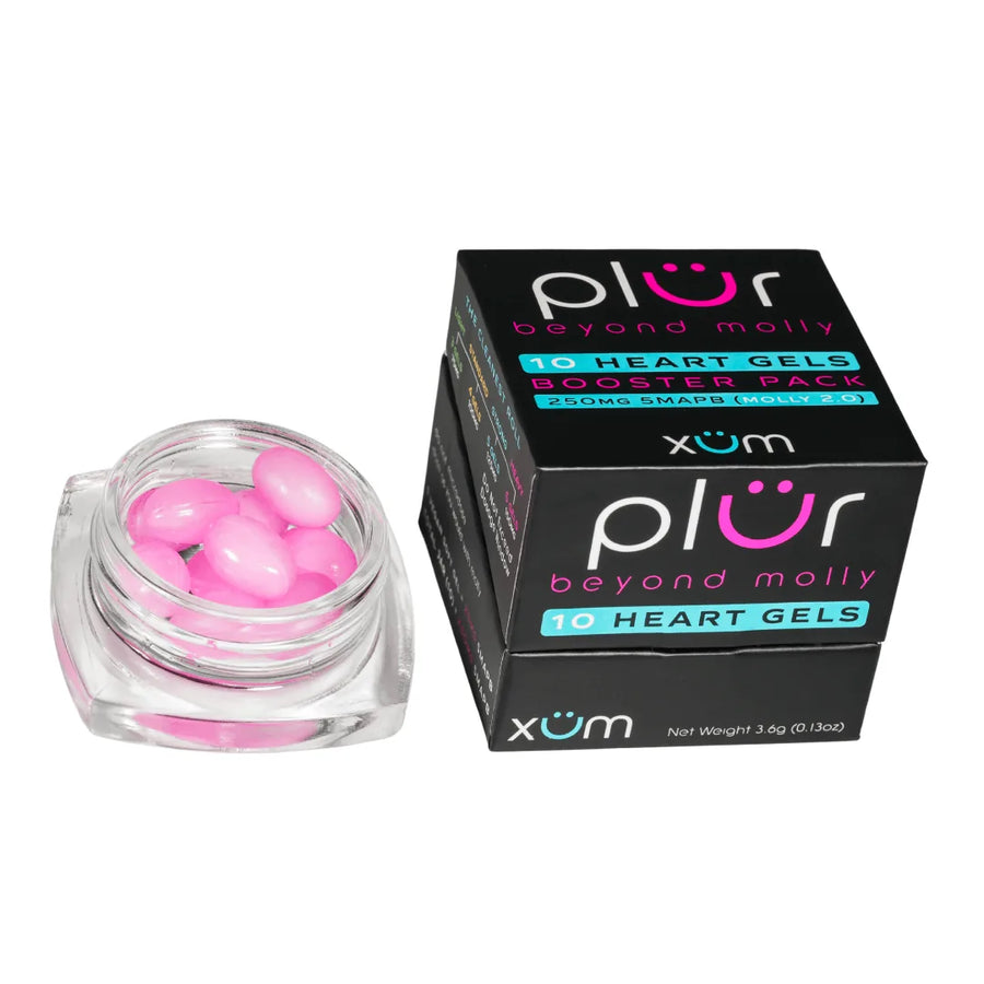 Xum PLUR Booster Pack, 10 soft gels, bundle view